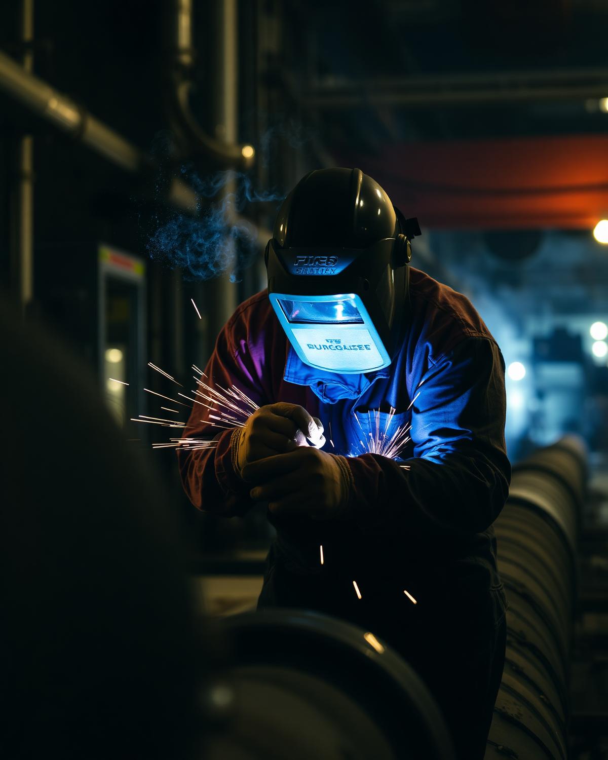 Filipino Skilled Trades professional at work